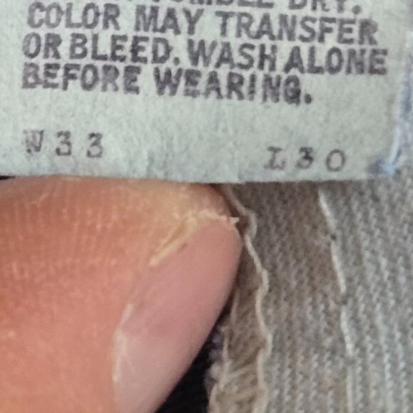 LEVIS Vintage 1982 Orange Tab 517 Jeans Size 33x30 40517-0915 - Picture 16 of 16